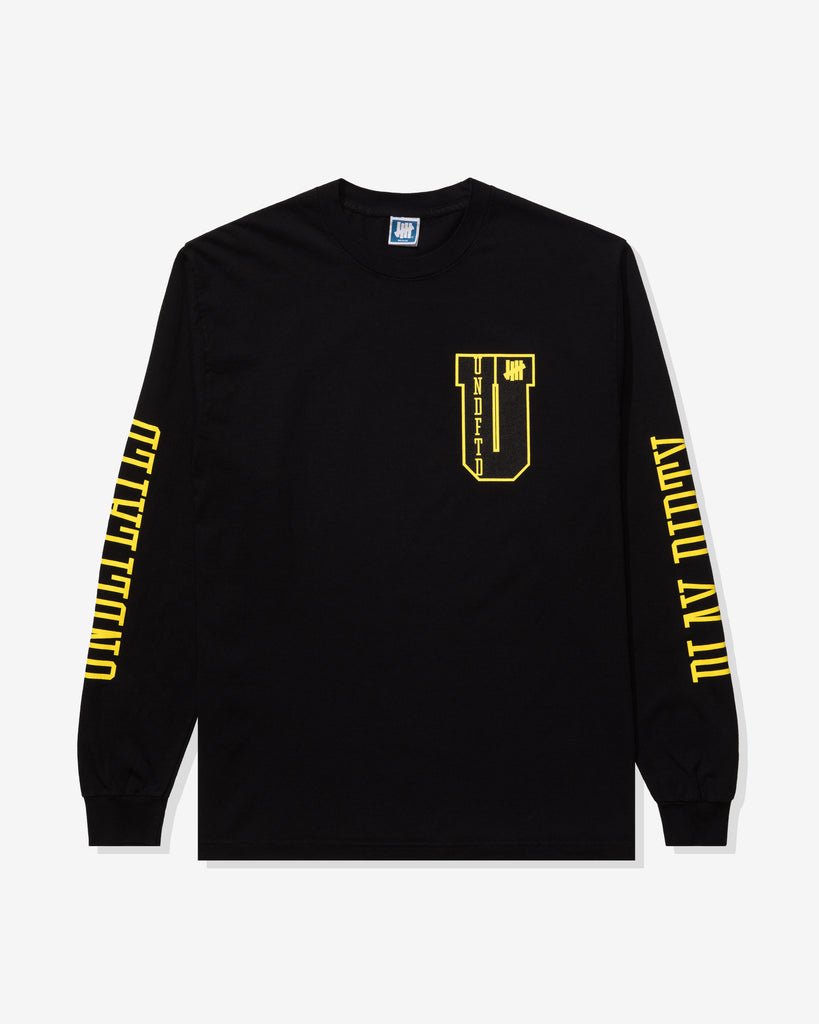 UNDEFEATED FORCES L/S TEE - BLACK