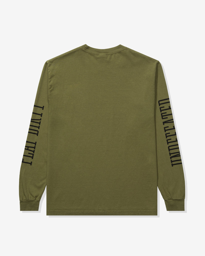 UNDEFEATED FORCES L/S TEE - OLIVE