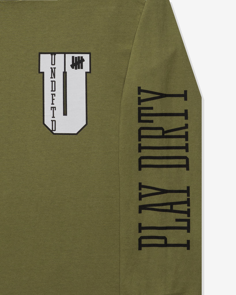 UNDEFEATED FORCES L/S TEE - OLIVE