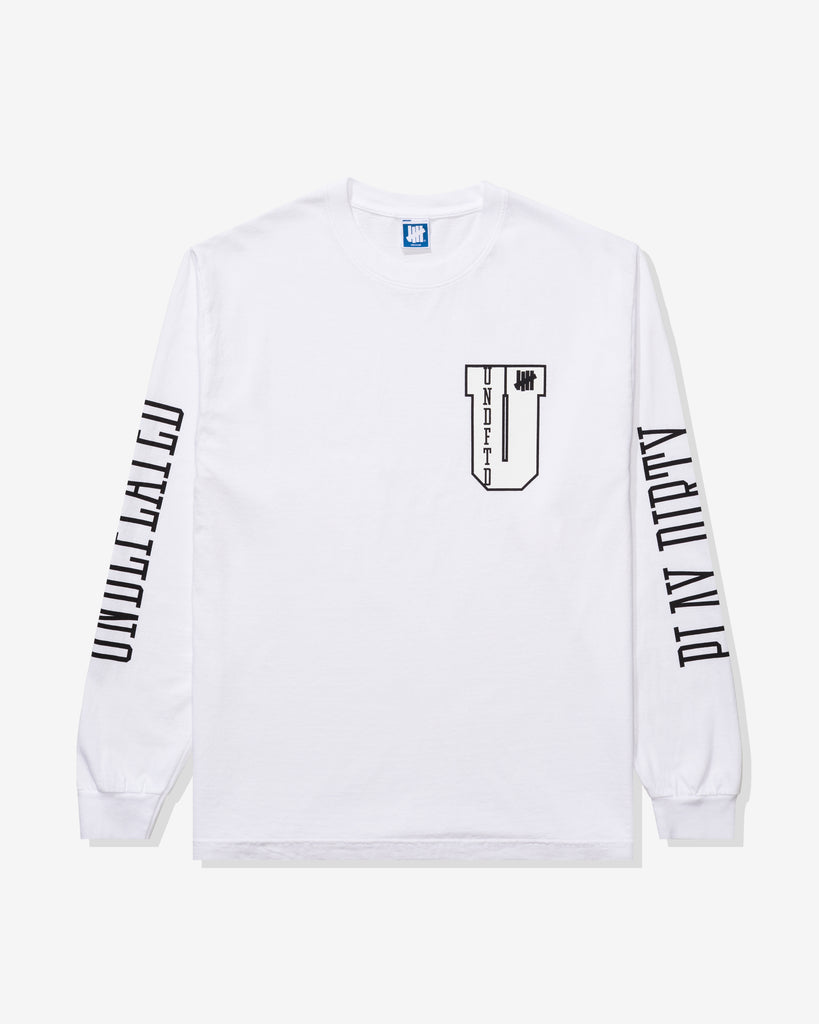 UNDEFEATED FORCES L/S TEE - WHITE