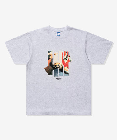 SU26 UNDEFEATED FUCK FACE S/S TEE - HEATHER GREY