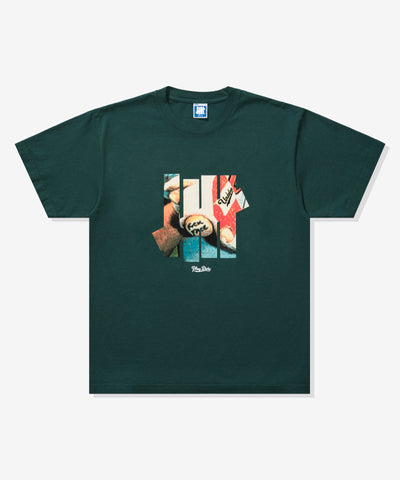 SU26 UNDEFEATED FUCK FACE S/S TEE - HUNTER GREEN