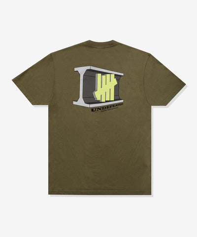 UNDEFEATED HO25 I-BAR S/S TEE - OLIVE