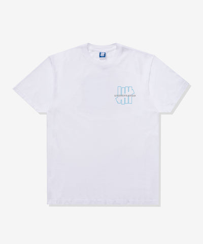 UNDEFEATED HO25 I-BAR S/S TEE - WHITE