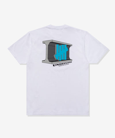 UNDEFEATED HO25 I-BAR S/S TEE - WHITE