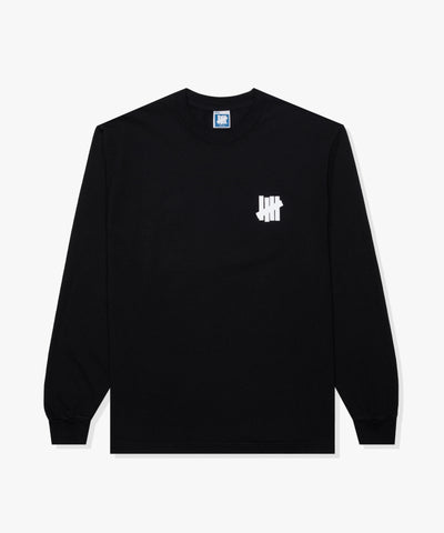 UNDEFEATED SP26 ICON L/S TEE-BLACK