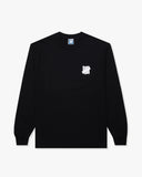 UNDEFEATED SP26 ICON L/S TEE-BLACK