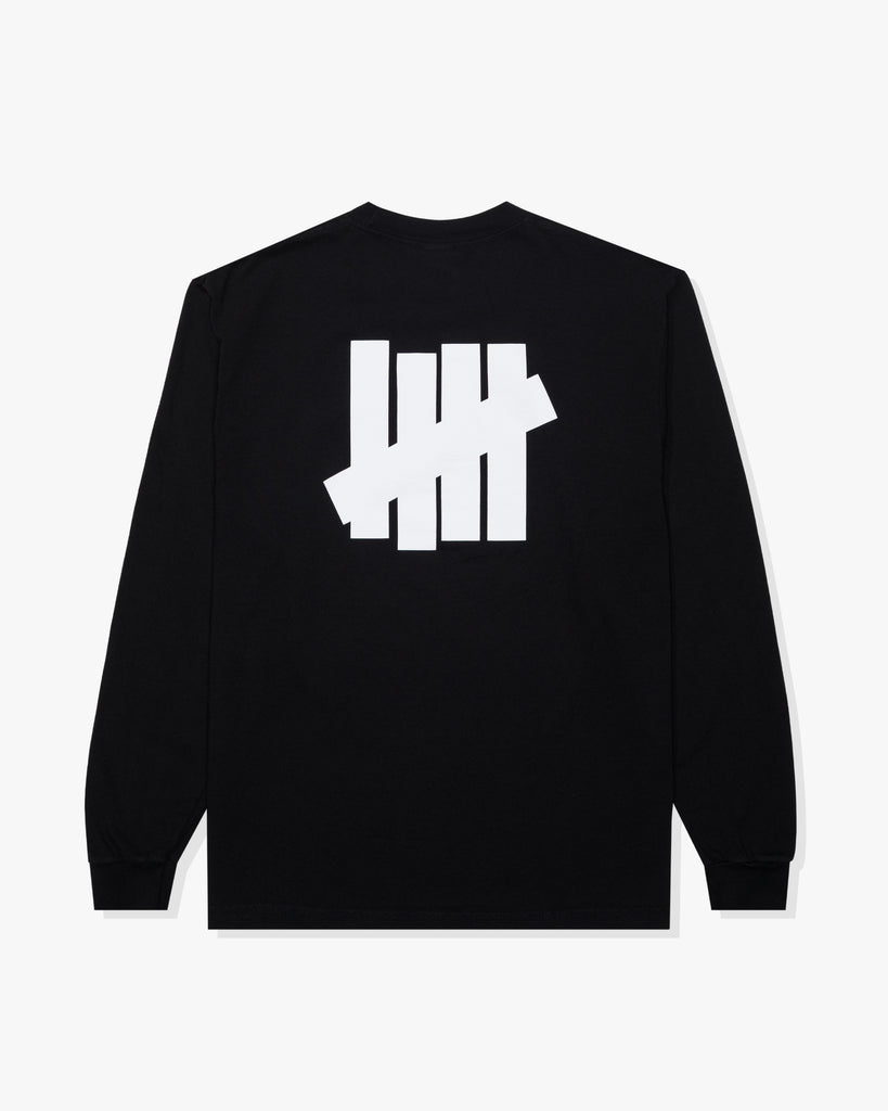 UNDEFEATED SP26 ICON L/S TEE-BLACK