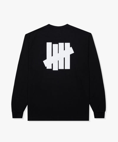 UNDEFEATED SP26 ICON L/S TEE-BLACK