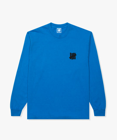 UNDEFEATED SP26 ICON L/S TEE-BLUE