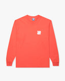 UNDEFEATED SP26 ICON L/S TEE-CORAL