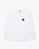 UNDEFEATED SP26 ICON L/S TEE-WHITE