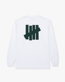 UNDEFEATED SP26 ICON L/S TEE-WHITE