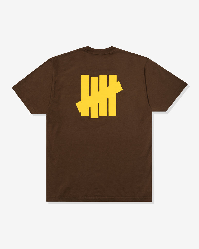 UNDEFEATED HO25 ICON S/S TEE - BROWN