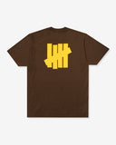UNDEFEATED HO25 ICON S/S TEE - BROWN