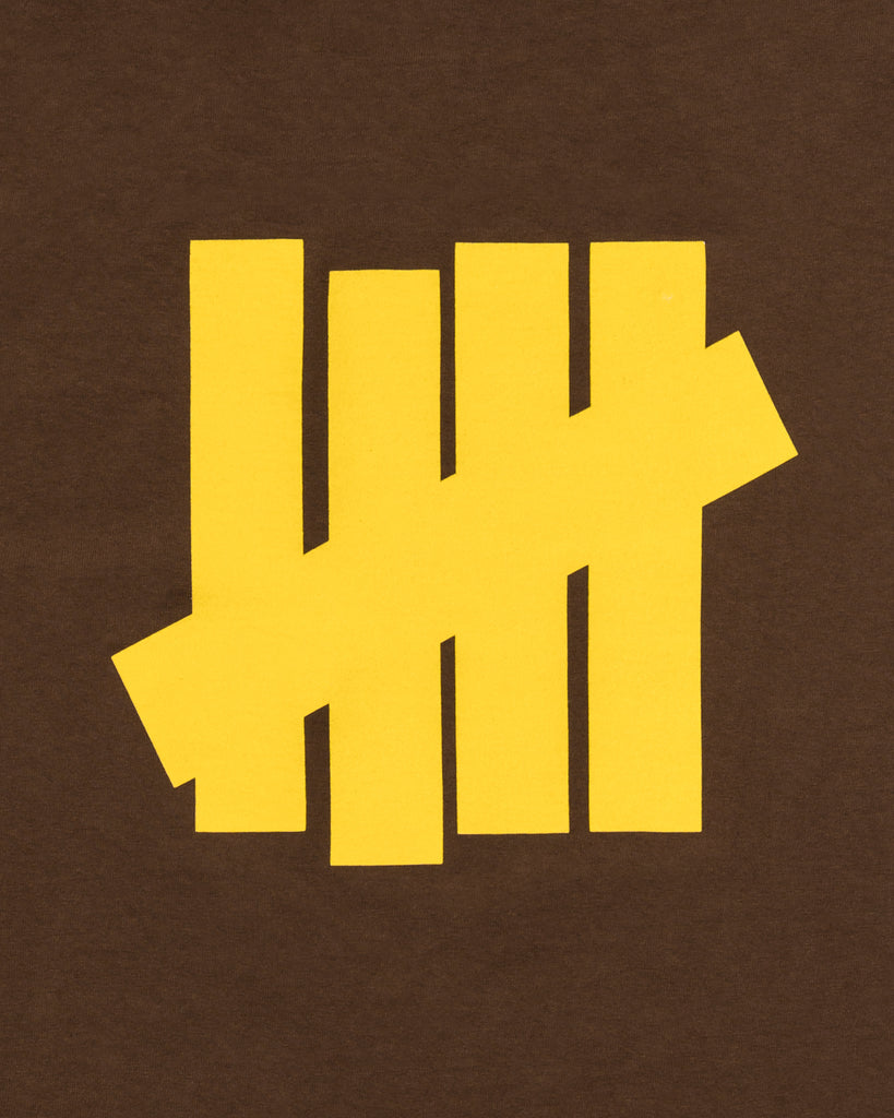 UNDEFEATED HO25 ICON S/S TEE - BROWN
