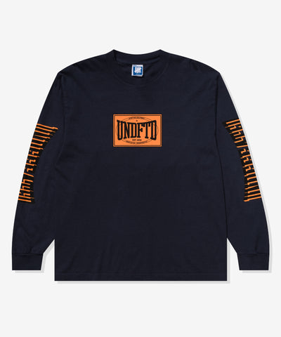 UNDEFEATED HO25 KNOCKOUT L/S TEE - NAVY