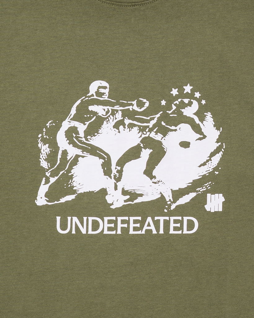 UNDEFEATED KNOCKOUT S/S TEE OLIVE