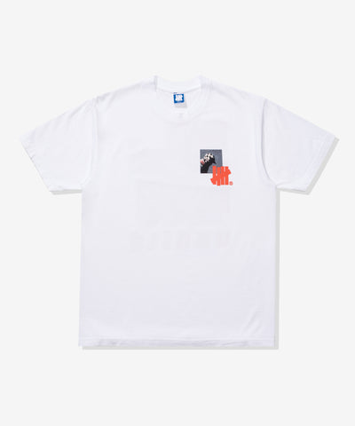 UNDEFEATED MOTO S/S TEE WHITE
