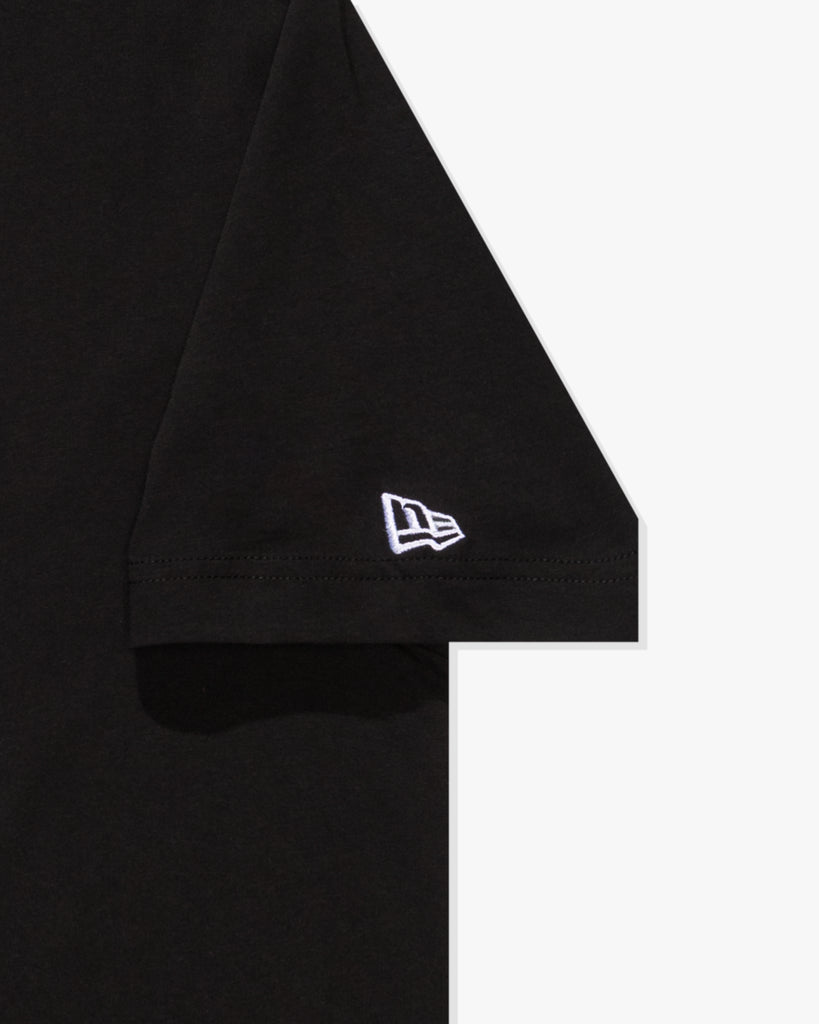 UNDEFEATED X NE X DODGERS STACKED LOGO S/S TEE - BLACK