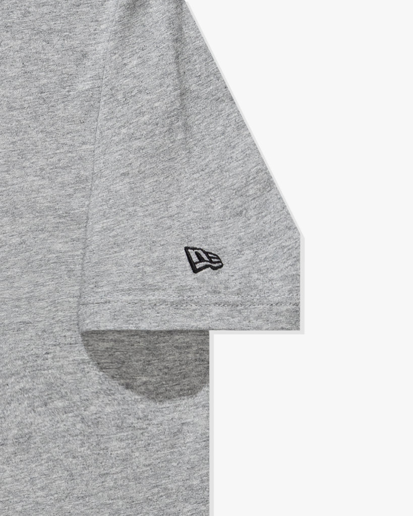 UNDEFEATED X NE X DODGERS STACKED LOGO S/S TEE - HEATHER-GREY