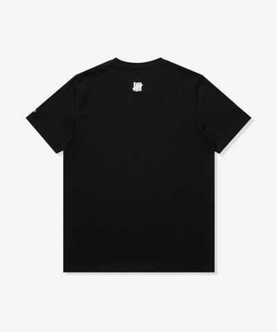 UNDEFEATED X NE X DODGERS STENCIL S/S TEE - BLACK