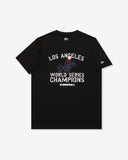 UNDEFEATED X NE X DODGERS STENCIL S/S TEE - BLACK