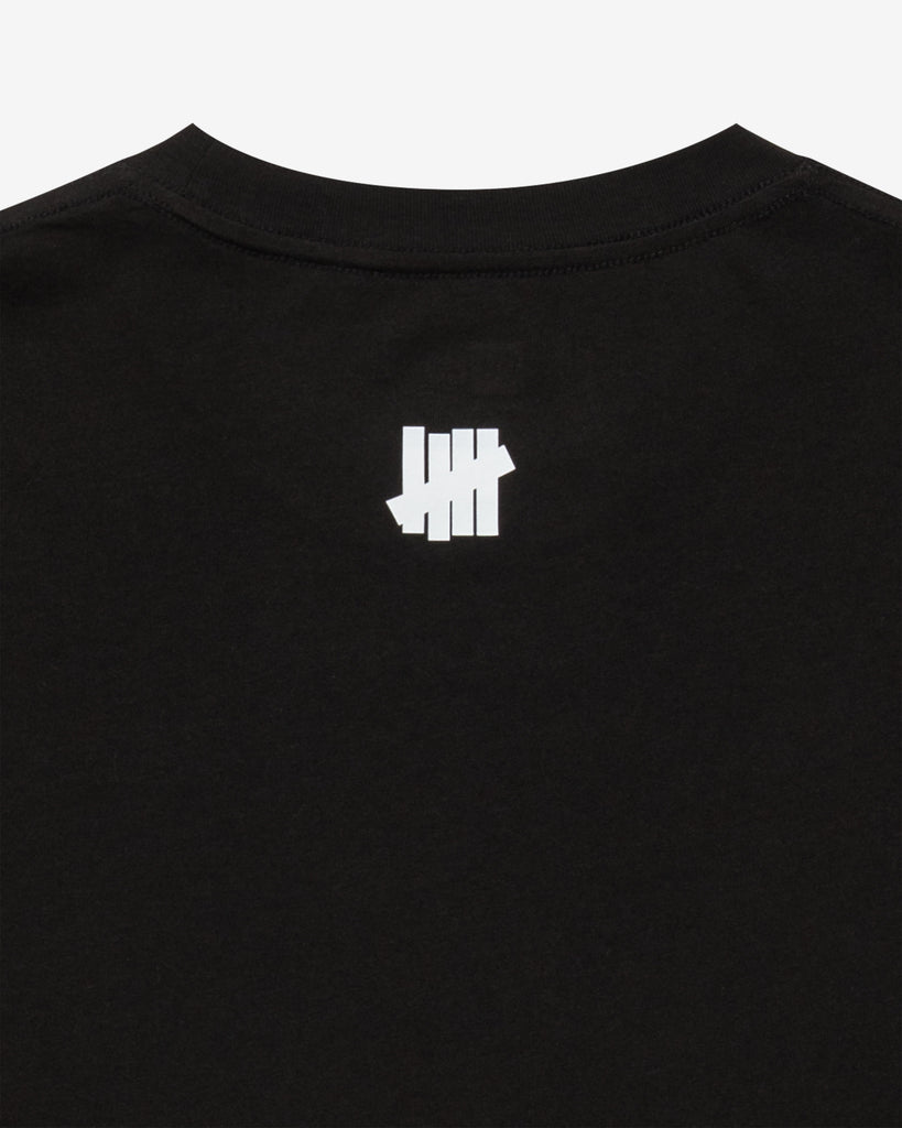 UNDEFEATED X NE X DODGERS STENCIL S/S TEE - BLACK