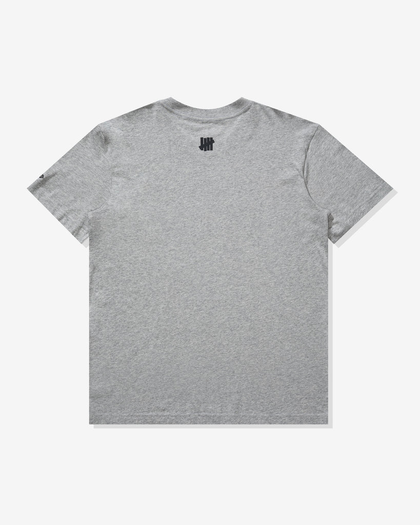 UNDEFEATED X NE X DODGERS STENCIL S/S TEE - HEATHER-GREY