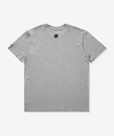 UNDEFEATED X NE X DODGERS STENCIL S/S TEE - HEATHER-GREY
