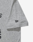 UNDEFEATED X NE X DODGERS STENCIL S/S TEE - HEATHER-GREY