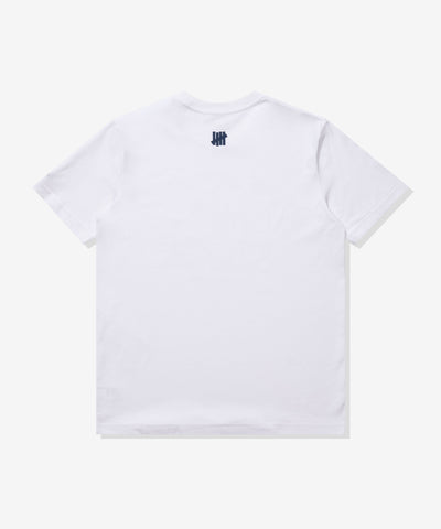 UNDEFEATED X NE X DODGERS STENCIL S/S TEE - WHITE