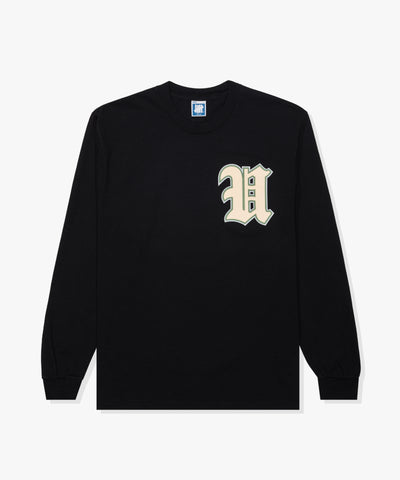 UNDEFEATED SP26 OE L/S TEE-BLACK