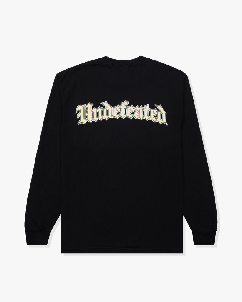 UNDEFEATED SP26 OE L/S TEE-BLACK