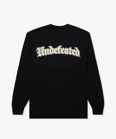 UNDEFEATED SP26 OE L/S TEE-BLACK