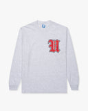 UNDEFEATED SP26 OE L/S TEE-GREY