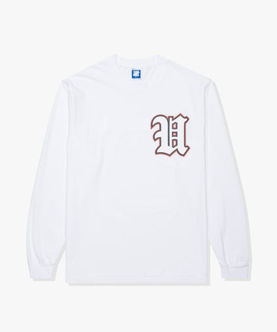 UNDEFEATED SP26 OE L/S TEE-WHITE