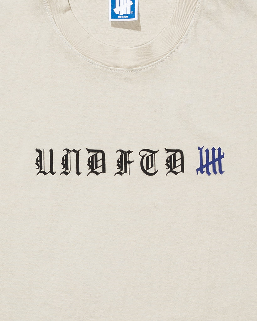 UNDEFEATED OE S/S TEE TAN