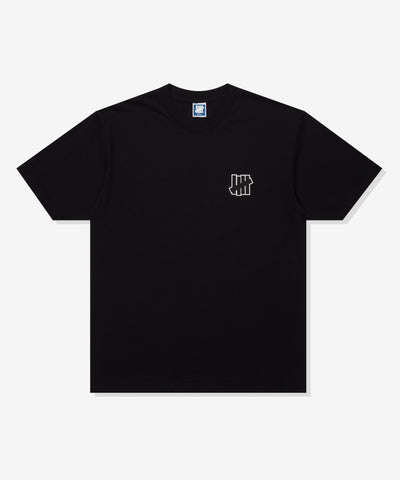 SU26 UNDEFEATED OUTLINED S/S TEE - BLACK