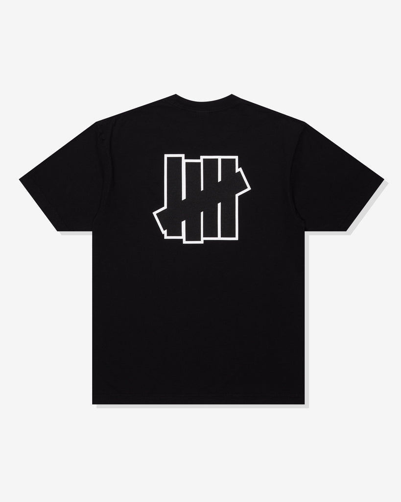 SU26 UNDEFEATED OUTLINED S/S TEE - BLACK