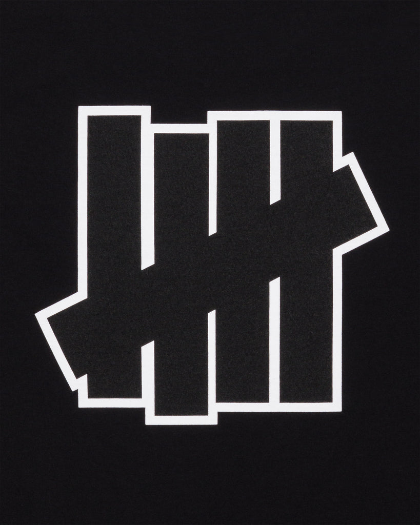 SU26 UNDEFEATED OUTLINED S/S TEE - BLACK