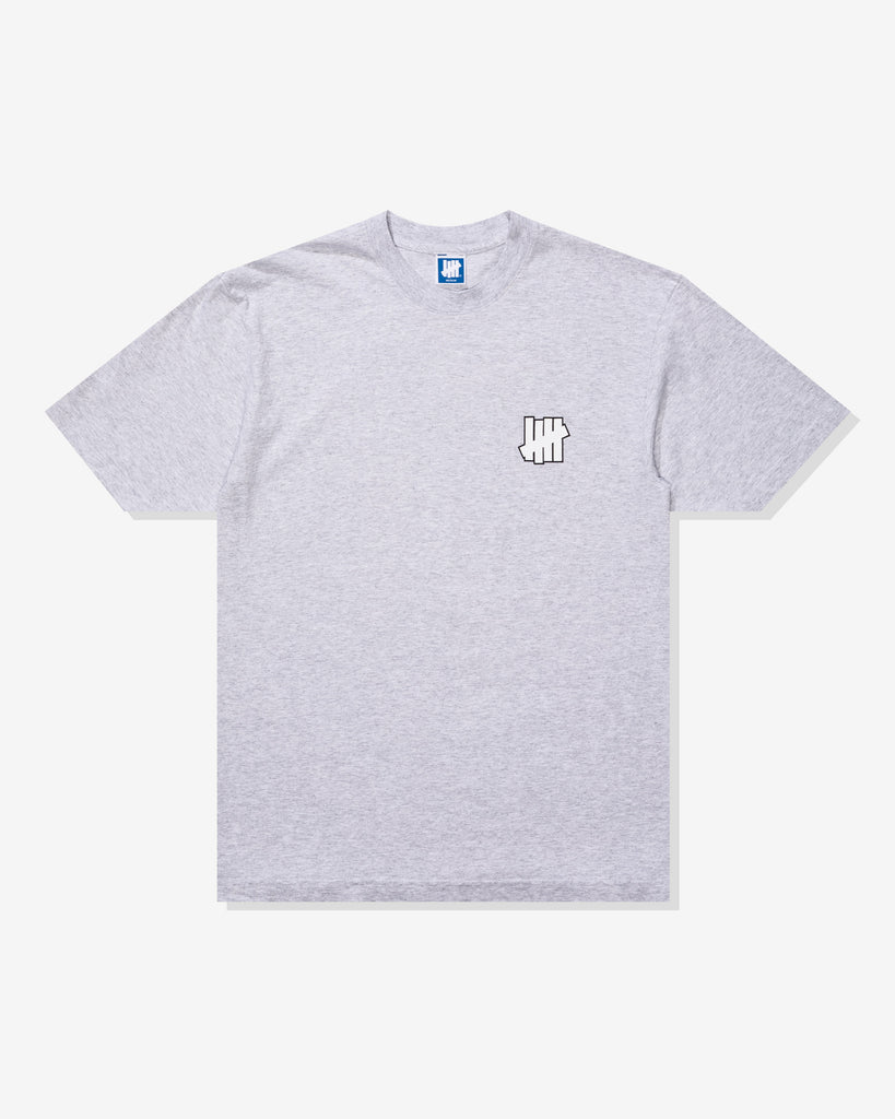 SU26 UNDEFEATED OUTLINED S/S TEE - HEATHER GREY