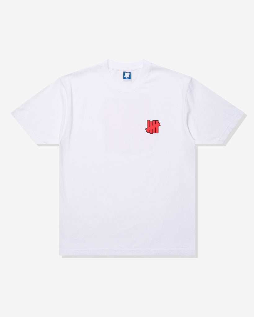 SU26 UNDEFEATED OUTLINED S/S TEE - WHITE