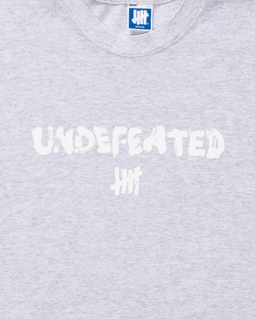 UNDEFEATED PAINT S/S TEE HEATHER-GREY