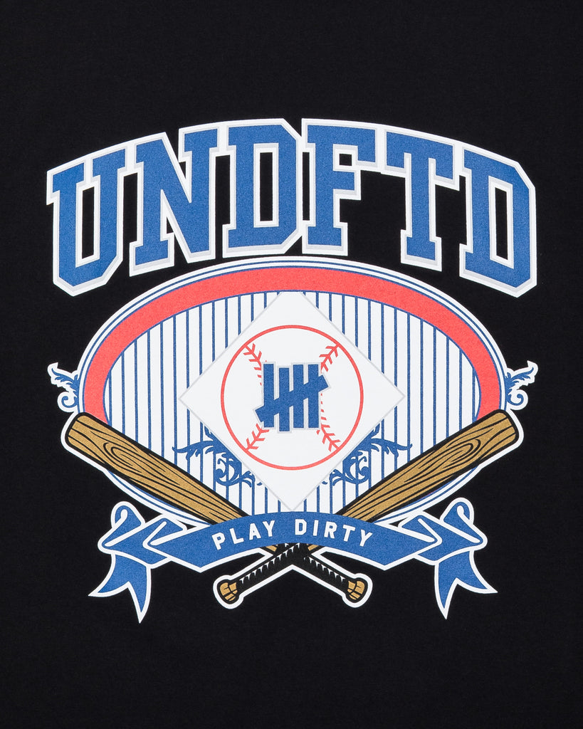 UNDEFEATED SP26 PLAY BALL S/S TEE-BLACK