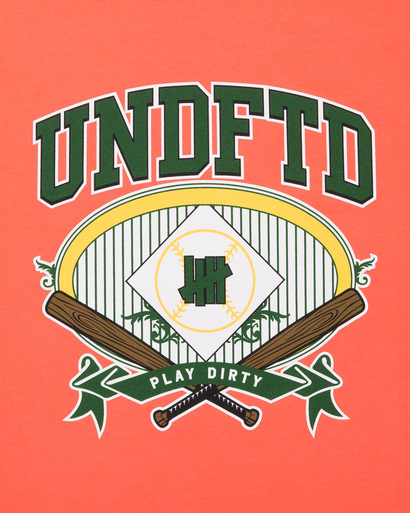 UNDEFEATED SP26 PLAY BALL S/S TEE-CORAL