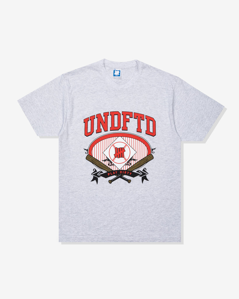UNDEFEATED SP26 PLAY BALL S/S TEE-GREY