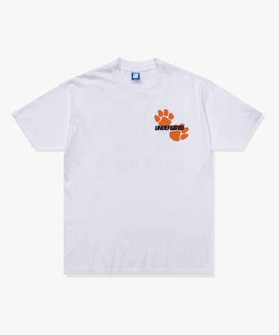 UNDEFEATED HO25 PLAY DIRTY S/S TEE - WHITE