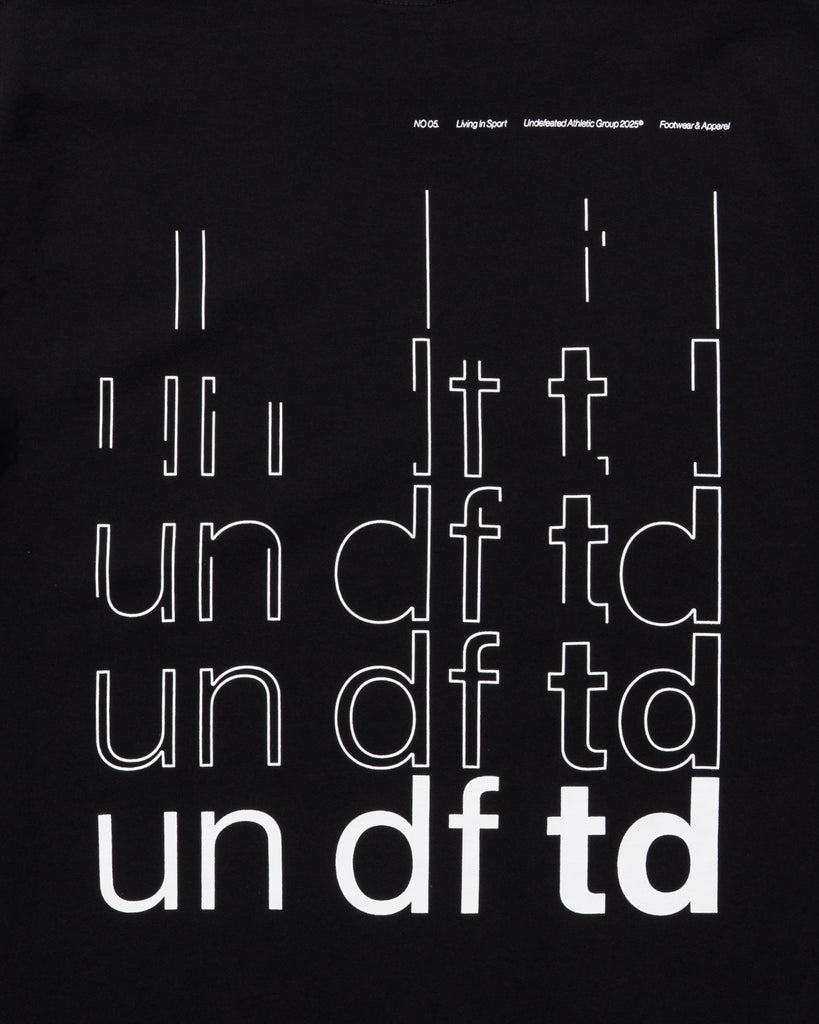 UNDEFEATED PROCESS S/S TEE BLACK