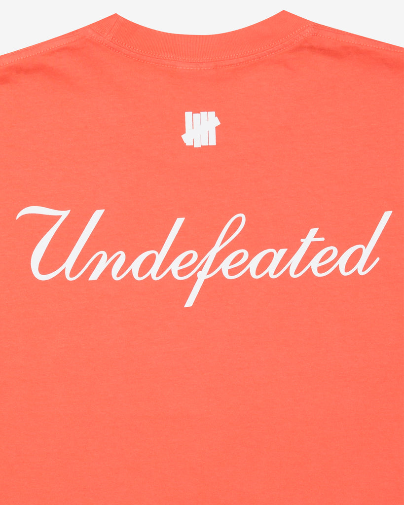 UNDEFEATED SP26 ROSE S/S TEE-CORAL